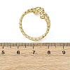 304 Stainless Steel Cuff Rings for Women RJEW-B136-02G-5
