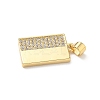 Brass Micro Pave Cubic Zirconia Pendants KK-D426-15B-G-2