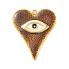 304 Stainless Steel Enamel Pendants STAS-F360-16G-02-1