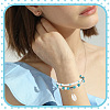 7Pcs Cowrie Shell Multi-strand Bracelets Sets BJEW-SC0001-50-5