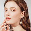 40Pcs Brass Leverback Earring Findings KK-BC0013-03G-6