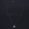 201 Stainless Steel Pendants Necklaces NJEW-S105-JN627-3-2