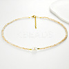 Natural Freshwater Pearl & Glass Beaded Necklaces for Women AC5368-11-1