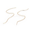 Brass Stud Earring Findings X-KK-Q735-333G-2