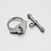 Tibetan Style Alloy Toggle Clasps X-K090B051-2