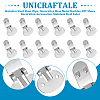 Unicraftale 40Pcs Stainless Steel Shoe Clips STAS-UN0052-92-5