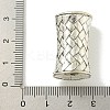 Tibetan Style Alloy European Beads FIND-U015-12AS-01-3