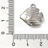 Anti-Tarnish 304 Stainless Steel Pendants STAS-I310-11P-3