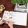 4 Pages Felt Shoe Charms Collection Binder Book AJEW-WH0513-04A-3