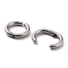 Non-Tarnish 316 Surgical Stainless Steel Clip-on Earrings EJEW-Z014-01D-P-2