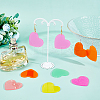 36Pcs 6 Colors Cellulose Acetate(Resin) Pendants DIY-NB0005-36-2