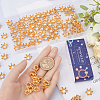 100Pcs Tibetan Style Alloy Bead Caps FIND-SC0009-85G-3