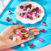 36Pcs 9 Styles Resin Pendants CRES-TA0001-49-6
