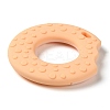Donut Food Grade Eco-Friendly Silicone Focal Beads LS-SIL-Q023-01C-2