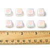 10Pcs Opaque Acrylic Enamel Beads ACRC-FS0001-02G-5