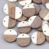 Resin & Walnut Wood Pendants RESI-S358-02C-01-1