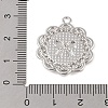 Rack Plating Alloy with Acrylic Pendants FIND-B037-02P-02-3