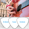 Plastic Guitar Pick AJEW-GF0005-83-4