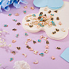 78Pcs 26 Styles Alloy Enamel Charms ENAM-TA0003-52-6