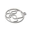 201 Stainless Steel Pendants STAS-S155-06P-2