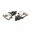 Rack Plating Alloy Enamel Pendants LS-FIND-G054-14EB-02-2