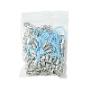 100Pcs Polyester Cord Mobile Straps MOBA-FS0001-02F-11