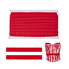Solid-colored Hollow Out Polycotton Ribbons OCOR-WH0101-234A-6