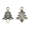 Tibetan Style Christmas Tree Alloy Pendants LS-TIBEP-Q050-09AS-RS-1