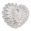 Brass Micro Pave Clear Cubic Zirconia Pendants KK-M307-06P-1