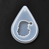 DIY Christmas Santa Claus Pendant Silicone Statue Molds LS-DIY-G056-A04-4