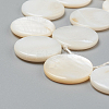 Natural Freshwater Shell Beads X-BSHE-I011-01A-02-3