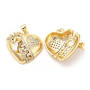 Rack Plating Brass Pendants KK-R146-08G-1