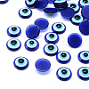 Resin Evil Eye Cabochons CRES-S612-8mm-1