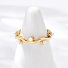 304 Stainless Steel Cuff Rings RJEW-S629-09G-A-1