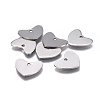 201 Stainless Steel Stamping Blank Tag Charms STAS-F207-26P-1