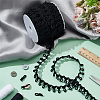 1Bundle Polyester Elastic Button Looping Trim OCOR-BC0006-93A-5