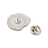 Dog Enamel Pin with Brass Butterfly Clutches LS-JEWB-A006-06A-3