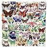 50Pcs Moth PVC Self Adhesive Cartoon Stickers STIC-B001-19-1