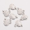 Hedgehog Alloy Pendants TIBEP-24043-P-NR-1