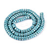AB Color Plated Opaque Glass Beads Strands LS-GLAA-T026-3x6mm-P08-2