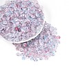 Baking Paint Transparent Glass Beads DGLA-T004-07C-3