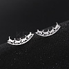 Non-Tarnish 304 Stainless Steel Stud Earrings LS-EJEW-H095-03P-3