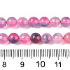 Dyed Natural White Jade Beads Strands G-T138-6mm-210-16-5