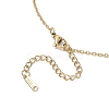 12Pcs 12 Styles Electroplated Natural Mixed Shell Pendant Necklaces NJEW-JN05212-6