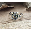 Zinc Alloy Finger Two Sided Rotatable Finger Rings FS-WG6AB10-04-2