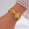 304 Stainless Steel Cuff Bangles FS-WGC8FB5-08-1