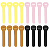 24Pcs 4 Colors PVC Zipper Pull Tabs PVC-GF0001-02B-02-7