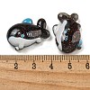 Ice Ocean Theme Opaque Resin Cabochons CRES-D040-02B-3