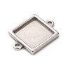 304 Stainless Steel Connector Cabochons Settings STAS-H240-69P-2