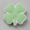 Clover Food Grade Eco-Friendly Silicone Beads SIL-WH0014-29B-1